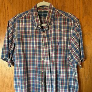 Men’s Ralph Lauren short sleeve button down shirt